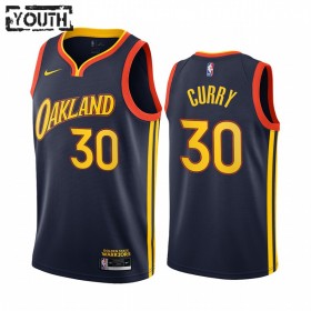Dres Golden State Warriors Stephen Curry 30 2020-21 City Edition Swingman - Dječji